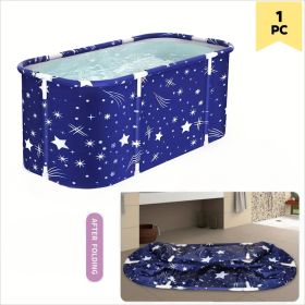 Portable foldable bathtub, thermostatic shower tub tub | ice bath | Separate family bathroom SPA bathtub, shower room soaking vertical bathtub