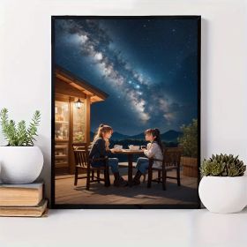 5DDIY Diamond Painting Set - Full Diamond Round Water Diamond Art (Option: Code54)